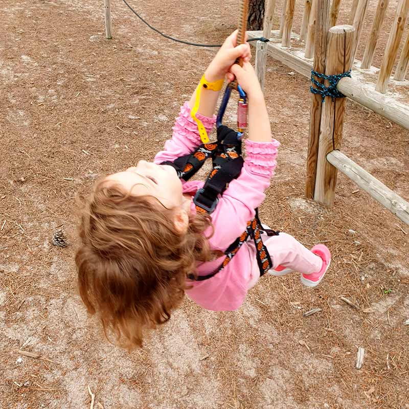 Niños en parque Pinocio